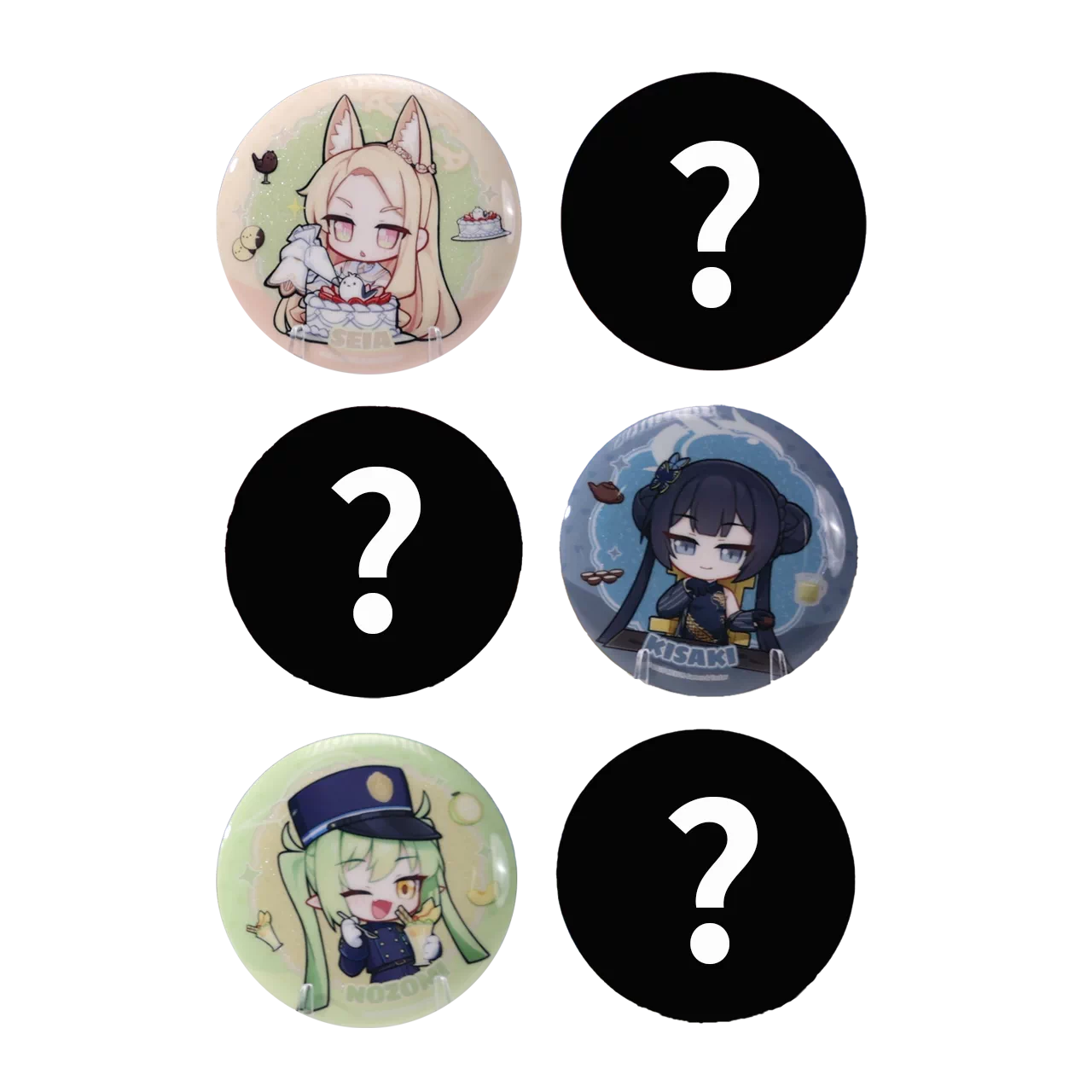 Blue Archive Kivotos Gourmet Chibi Badge - product image 3