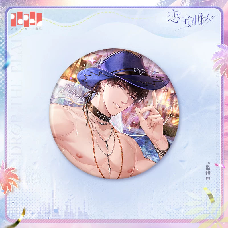 [Pre-Order] Mr Love: Queen's Choice - DROP THE BEAT Tinplate Badge