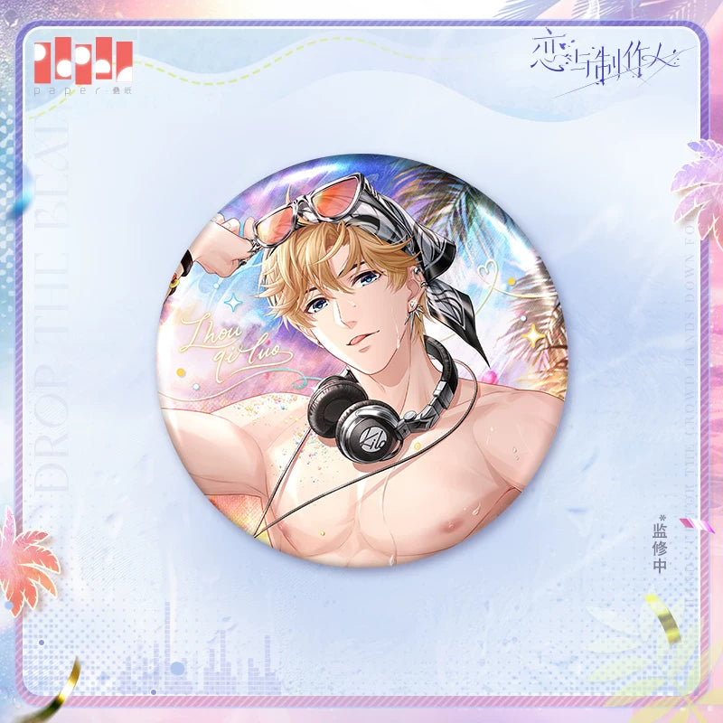 [Pre-Order] Mr Love: Queen's Choice - DROP THE BEAT Tinplate Badge