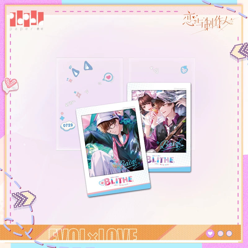 Mr Love: Queen's Choice - Bubble Neon Polaroid Set