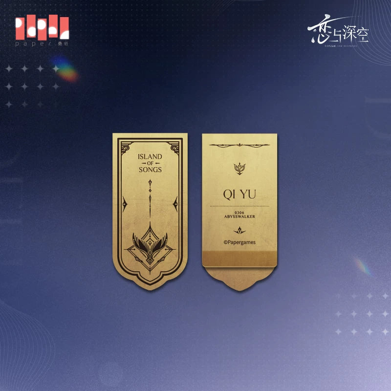 【Pre-Order】Love and Deepspace - Echoes of Yesteryear Brass Bookmark