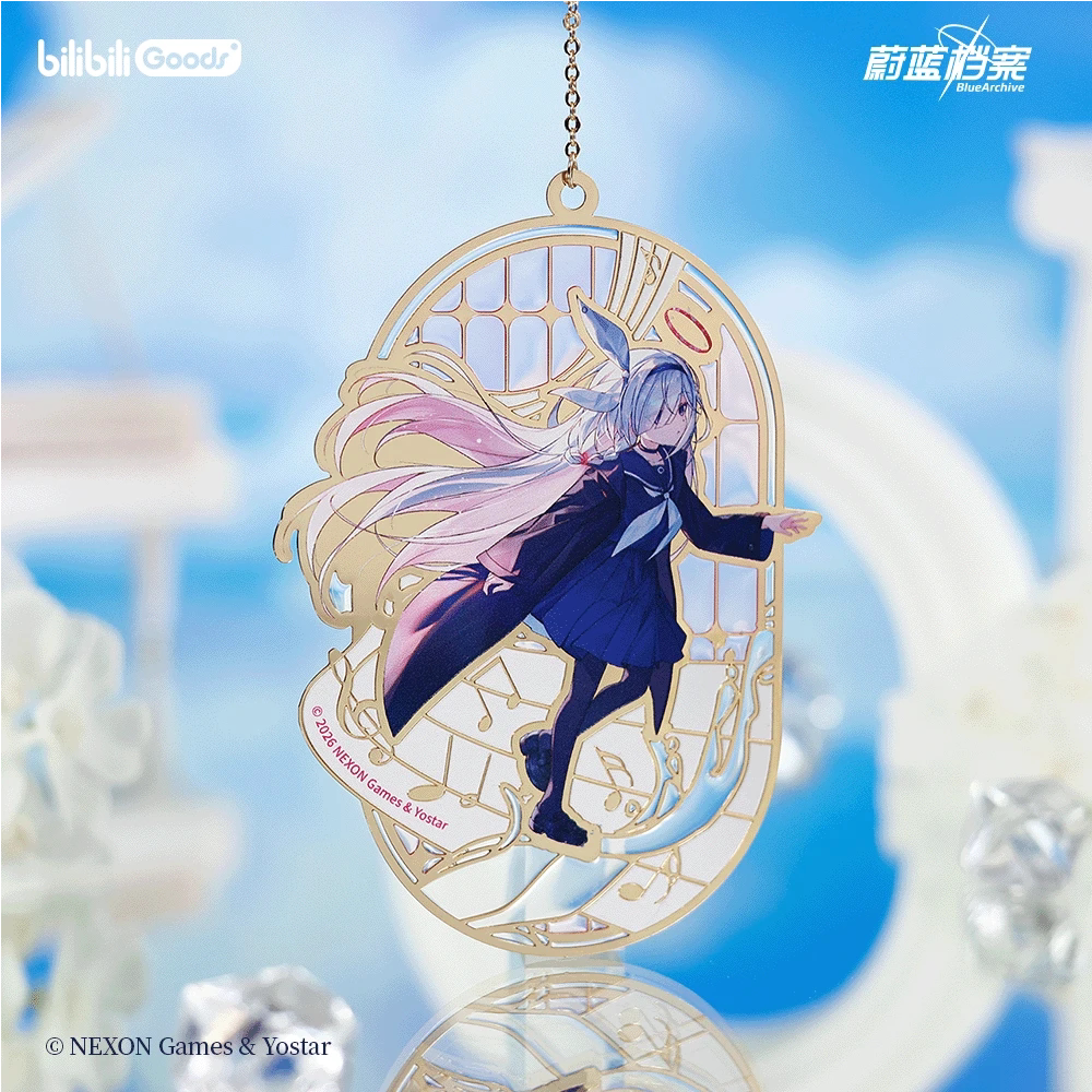 [Pre-Order] bilibiliGoods x Blue Archive Tidal Sonata Metal Bookmark