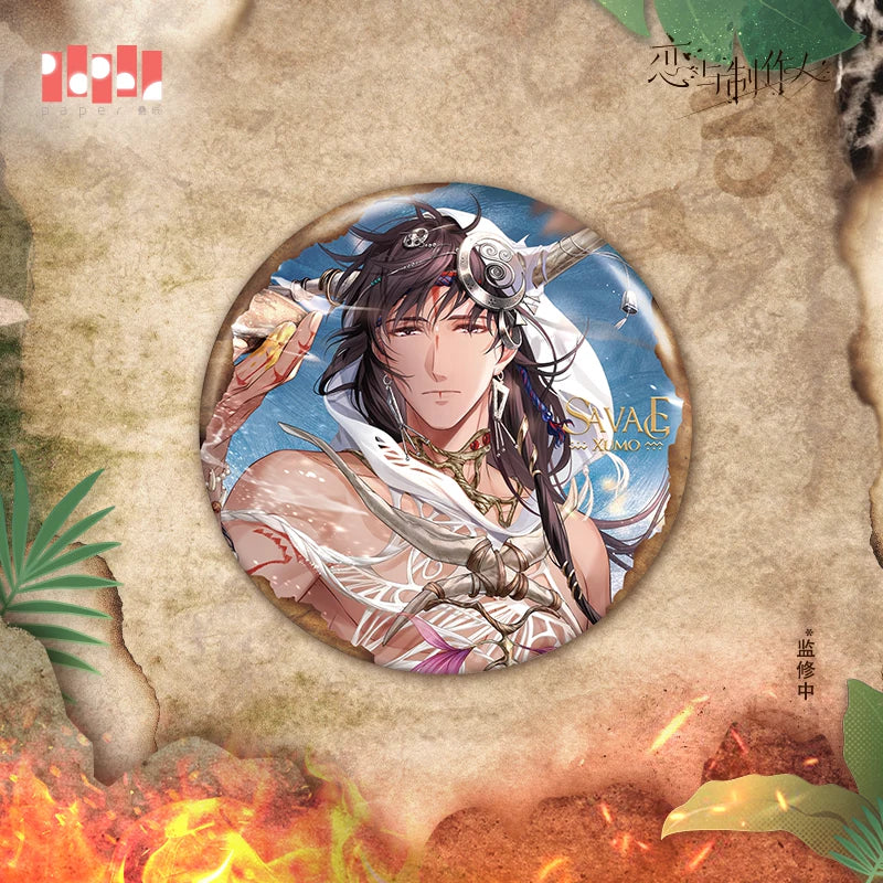 [Pre-Order] Mr Love: Queen's Choice - Hearts Ablaze Series Tinplate Badge