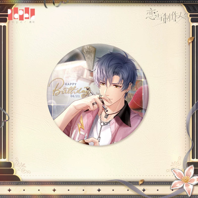 [Pre-Order] Mr Love: Queen's Choice - Shaw 2026 Birthday Tinplate Badge