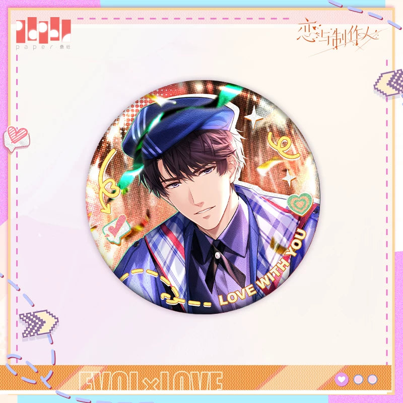 Mr Love: Queen's Choice - Bubble Neon Tinplate Badge