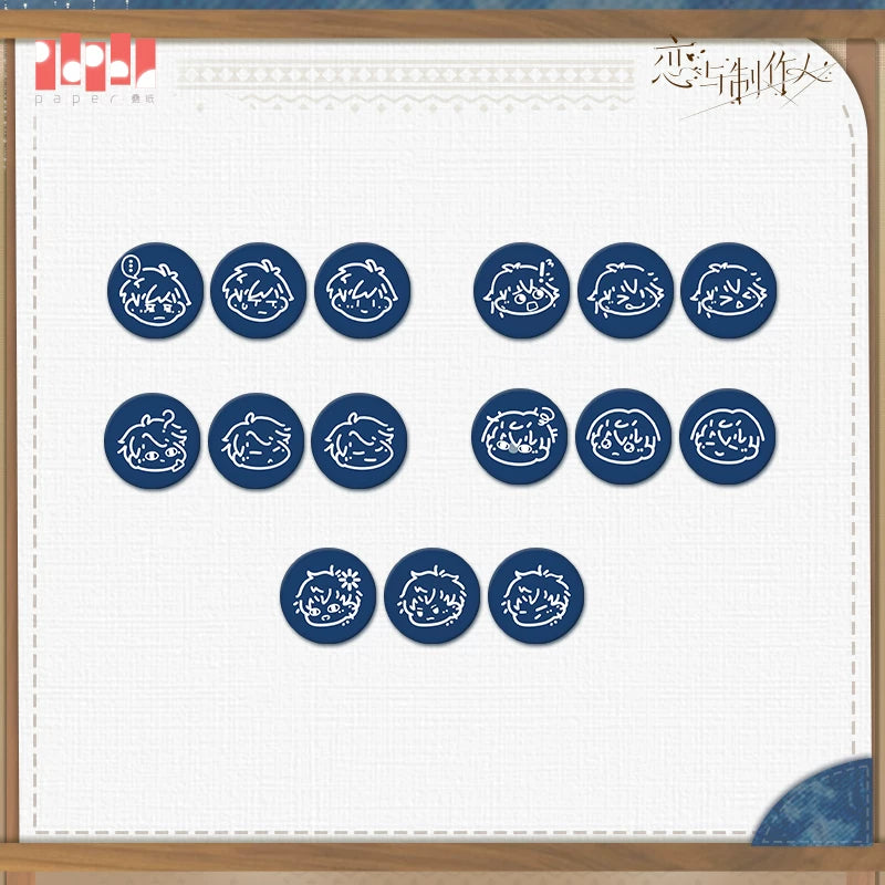 【Pre-Order】Mr Love: Queen's Choice - Ethereal Blooms Mini Badge Set
