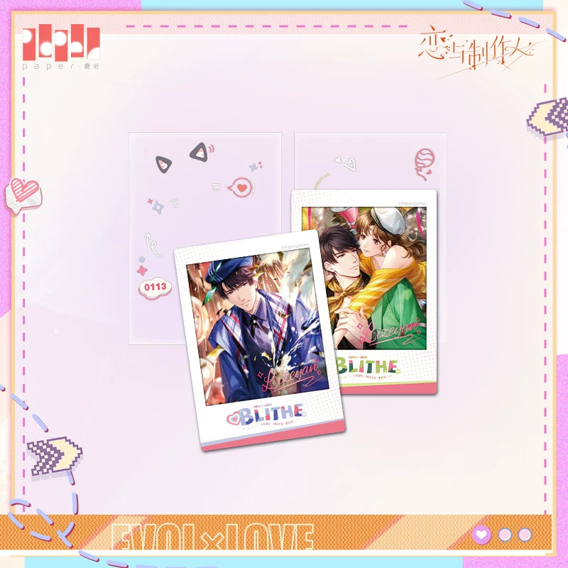 Mr Love: Queen's Choice - Bubble Neon Polaroid Set