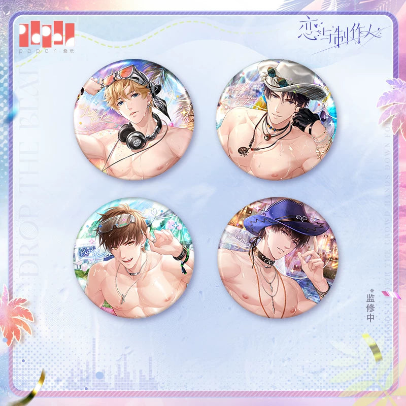 [Pre-Order] Mr Love: Queen's Choice - DROP THE BEAT Tinplate Badge