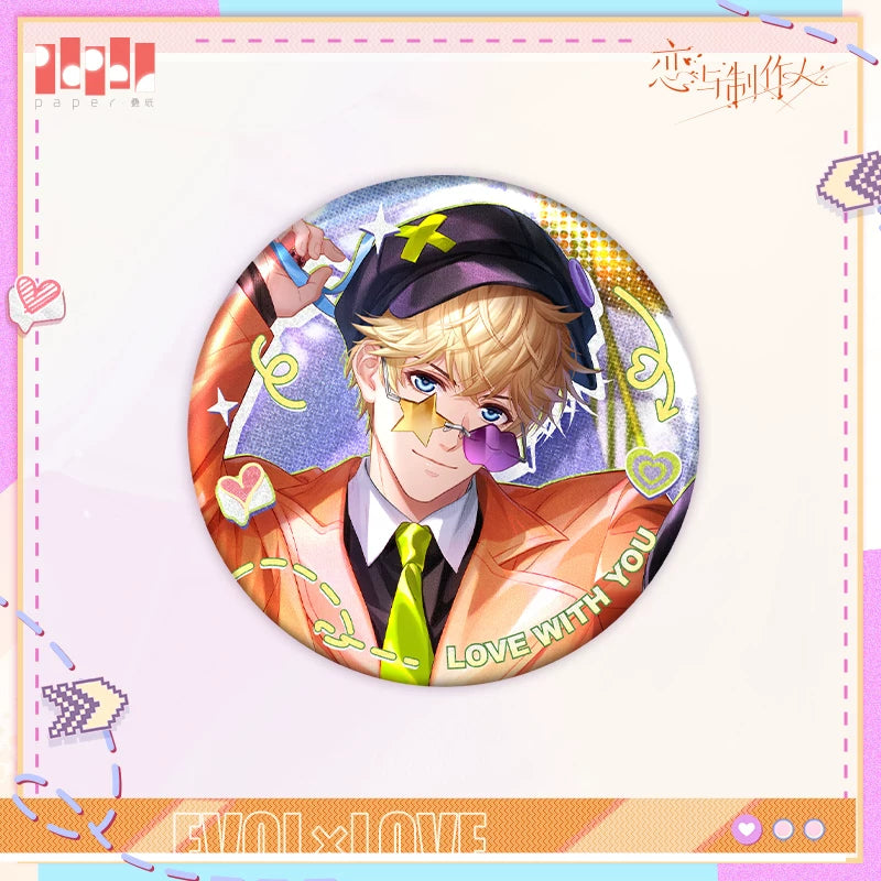 Mr Love: Queen's Choice - Bubble Neon Tinplate Badge