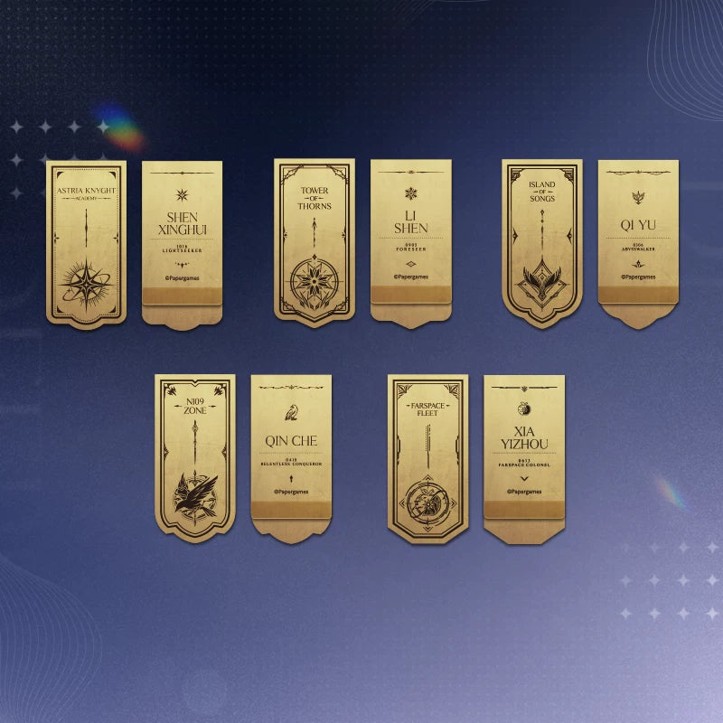 【Pre-Order】Love and Deepspace - Echoes of Yesteryear Brass Bookmark