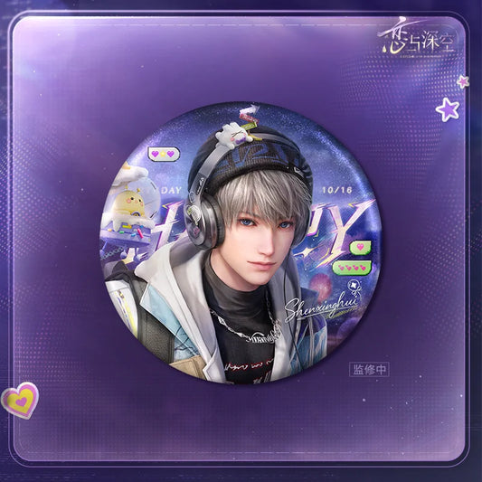 [Pre-Order] Love and Deepspace - Xavier 2026 Birthday Series Collectible Tinplate Badge