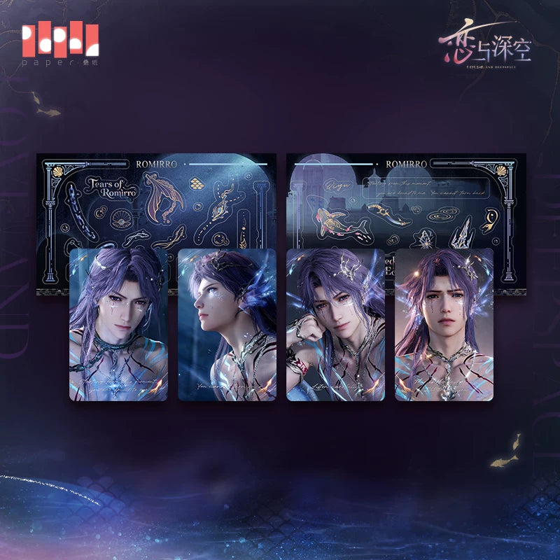[Pre-Order] Love and Deepspace - Rafayel Sea God Lenticular Card Set