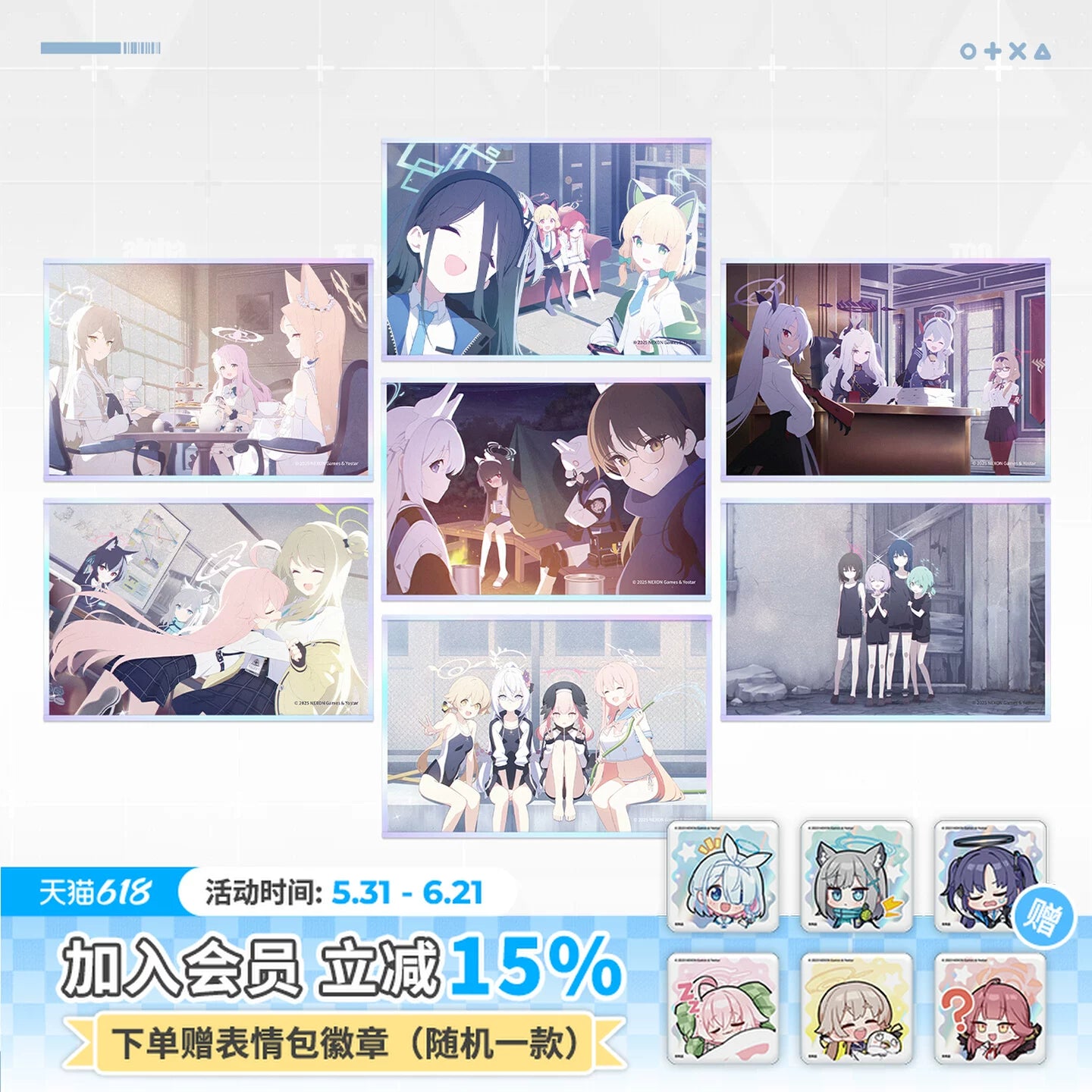 Blue Archive - Final Episode Drops of Miracles Acrylic Shikishi