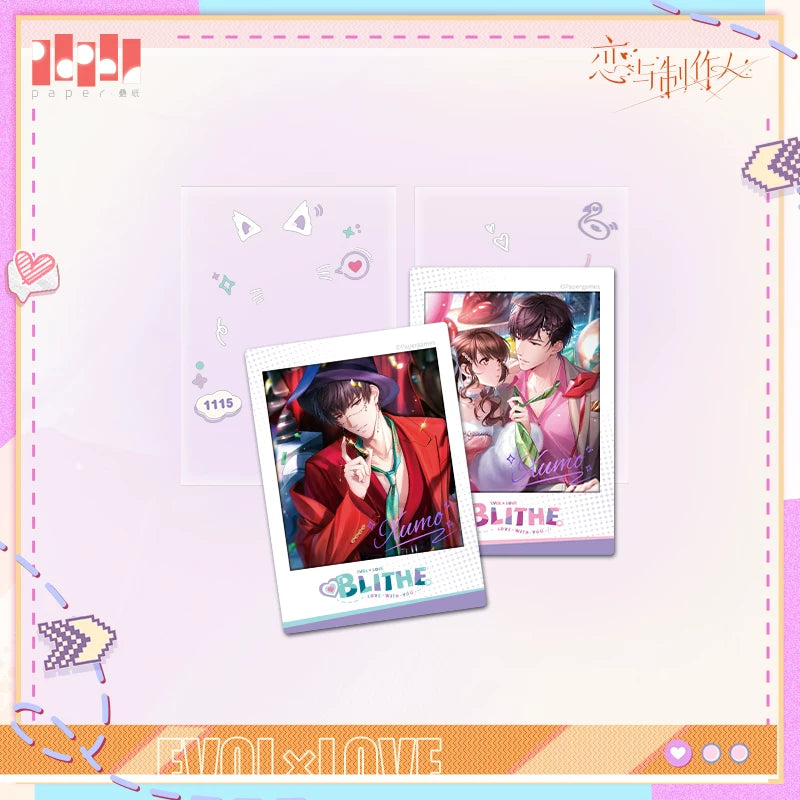 Mr Love: Queen's Choice - Bubble Neon Polaroid Set