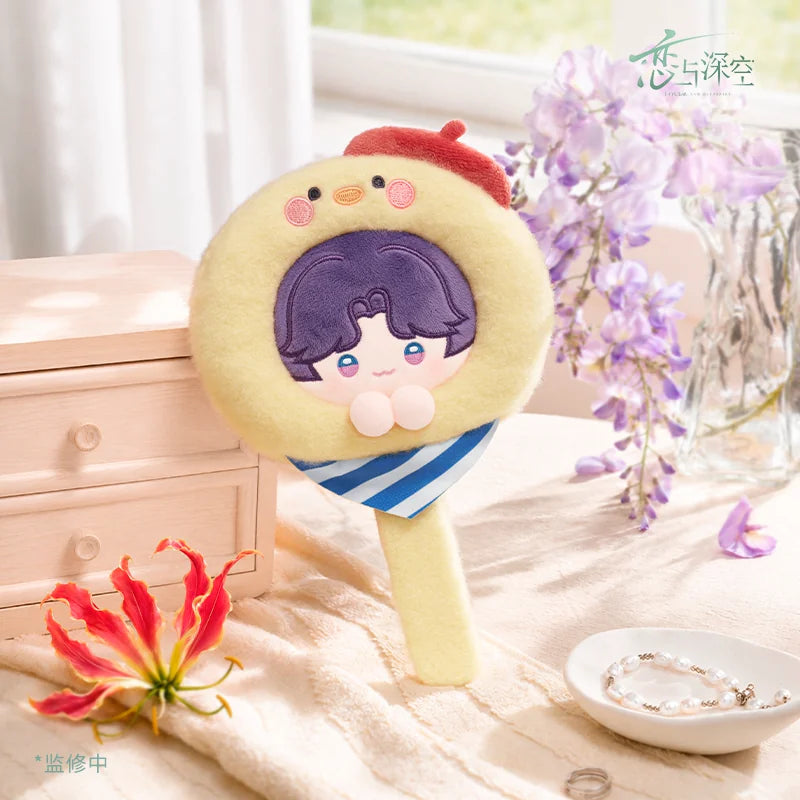 [Pre-Order] Love and Deepspace - Forest Isle Breath Series Handheld Plush Makeup Mirror