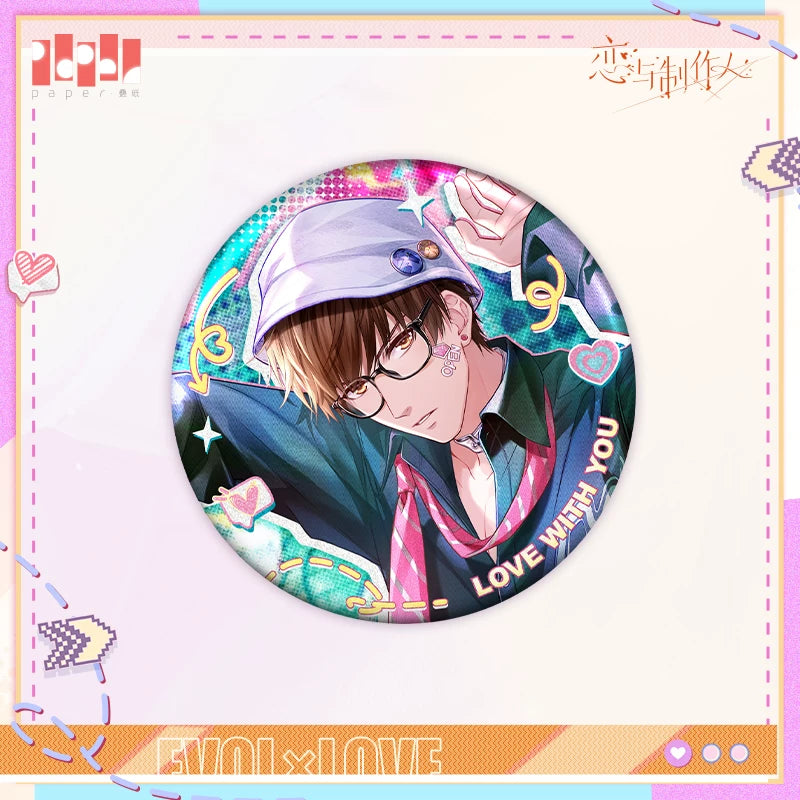 Mr Love: Queen's Choice - Bubble Neon Tinplate Badge