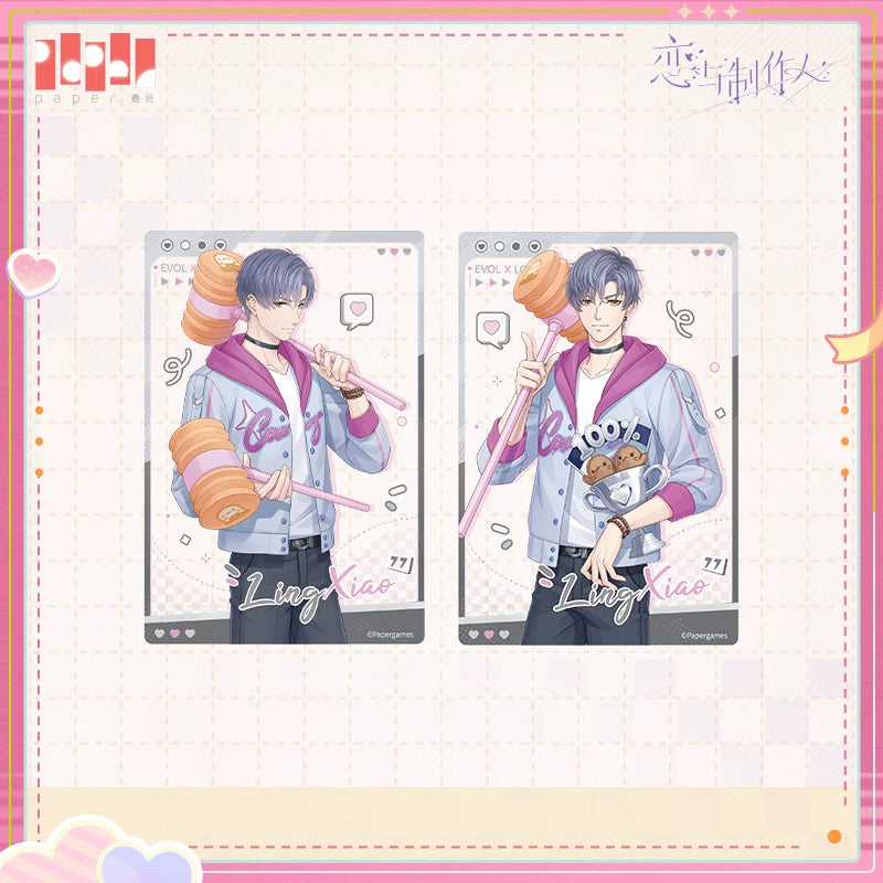 Mr Love: Queen's Choice - Jabei Love Transparent Card Set