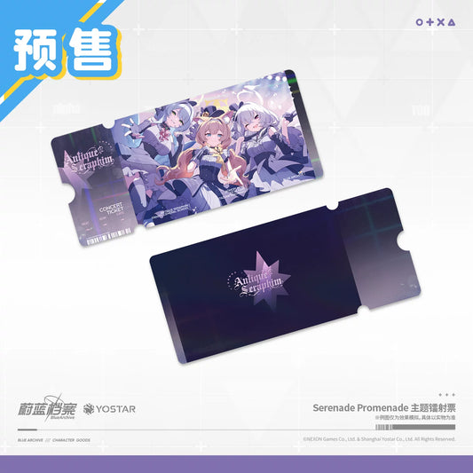 [Pre-Order] Blue Archive - Serenade Promenade Theme Holographic Ticket