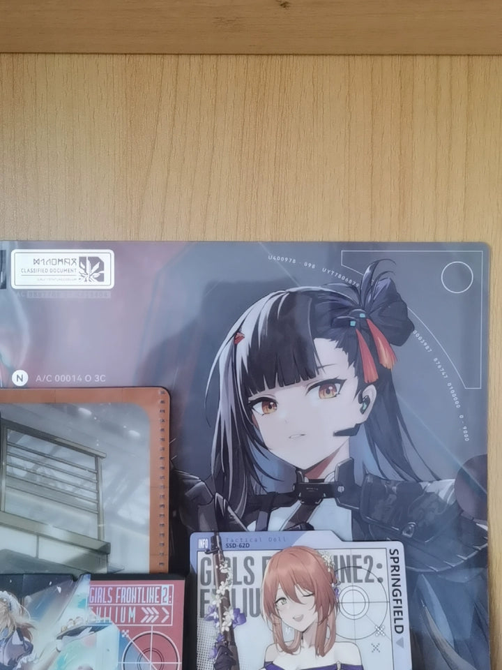 ドールズフロントライン2 タクティカルドールズ プロフィール 両面ファイルフォルダー — buyer reference photo