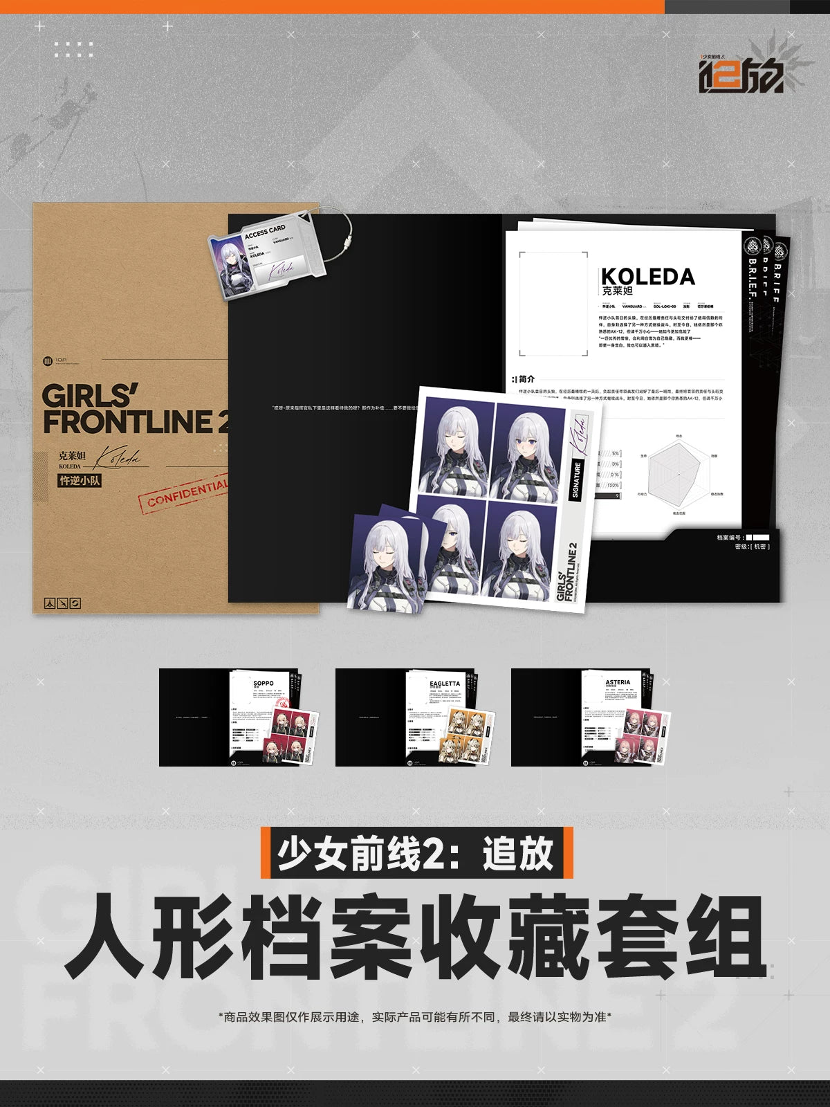 [Pre-Order] Girls' Frontline - Tactical Doll Archive Set