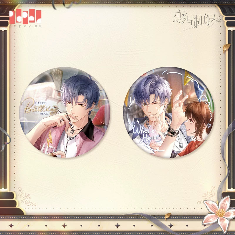 [Pre-Order] Mr Love: Queen's Choice - Shaw 2026 Birthday Tinplate Badge