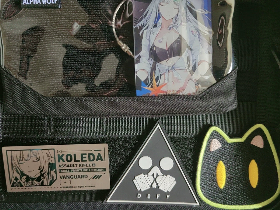 Girls' Frontline 2 - On-the-Go Series Soft Silicone Morale Stamp Velcro — buyer reference photo