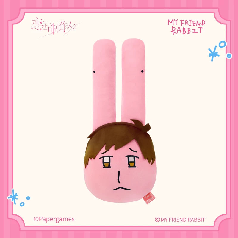 【Pre-Order】Mr Love: Queen's Choice × My Friend Rabbit Emoticon Pillow