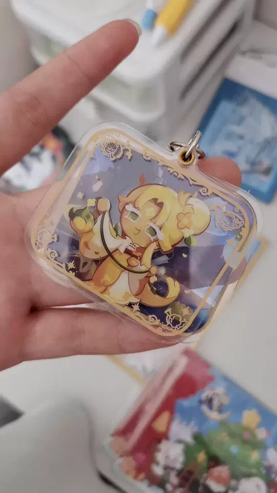 CookieRun: Kingdom-"Cookie Pose" Acrylic Keychains — buyer reference photo