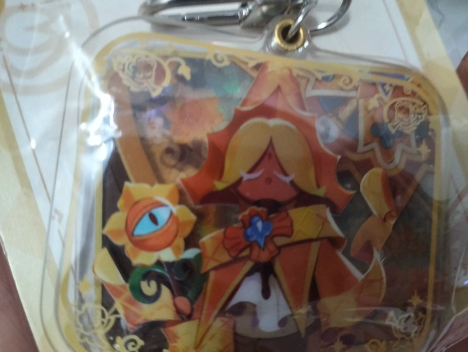 CookieRun: Kingdom-"Cookie Pose" Acrylic Keychains — buyer reference photo