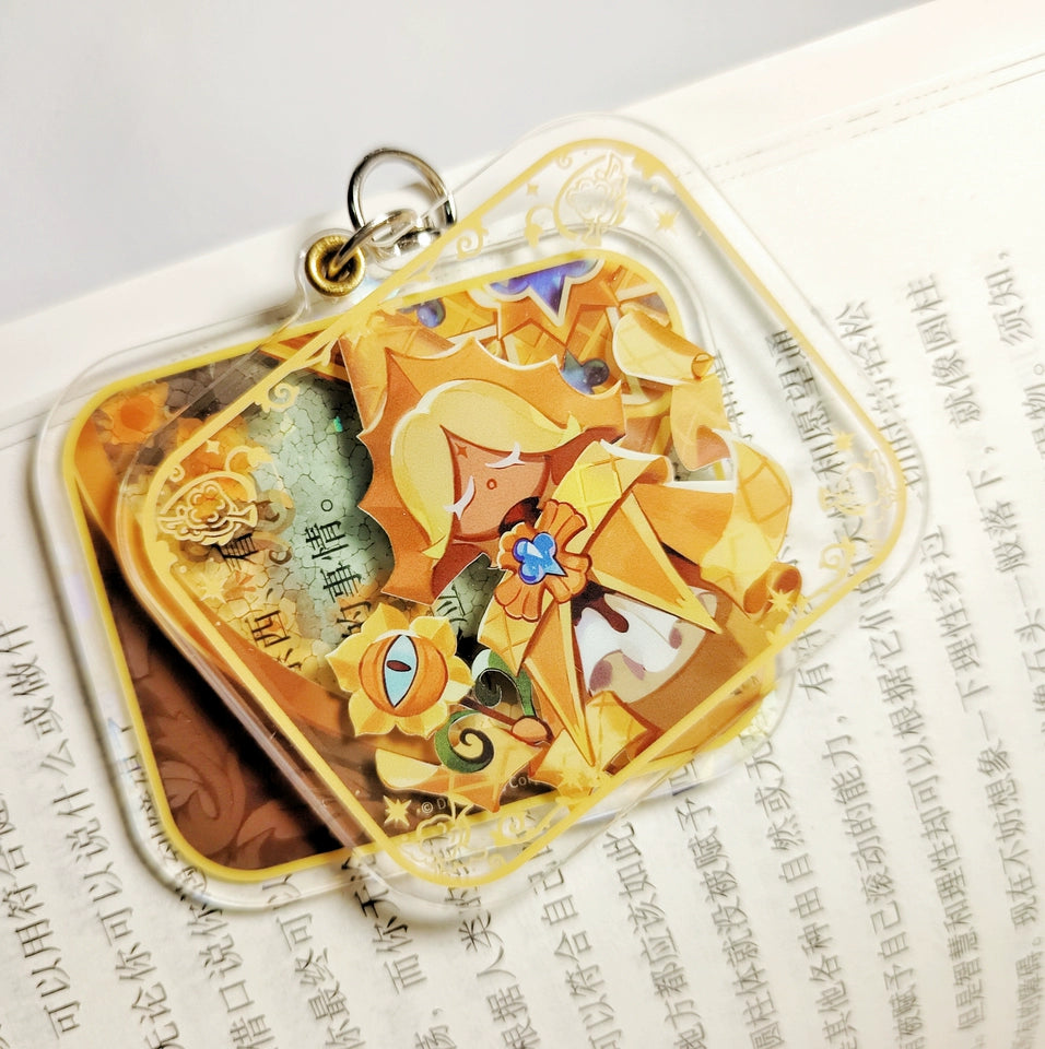CookieRun: Kingdom-"Cookie Pose" Acrylic Keychains — buyer reference photo