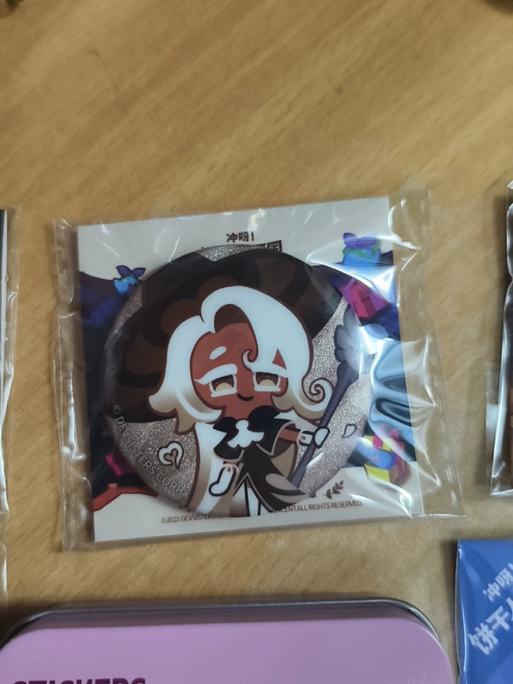 CookieRun: Kingdom-"A Crispy Getaway" Badge - Vol. 3 — buyer reference photo