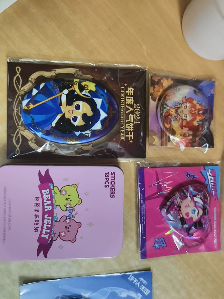 CookieRun: Kingdom-"A Crispy Getaway" Badge - Vol. 3 — buyer reference photo