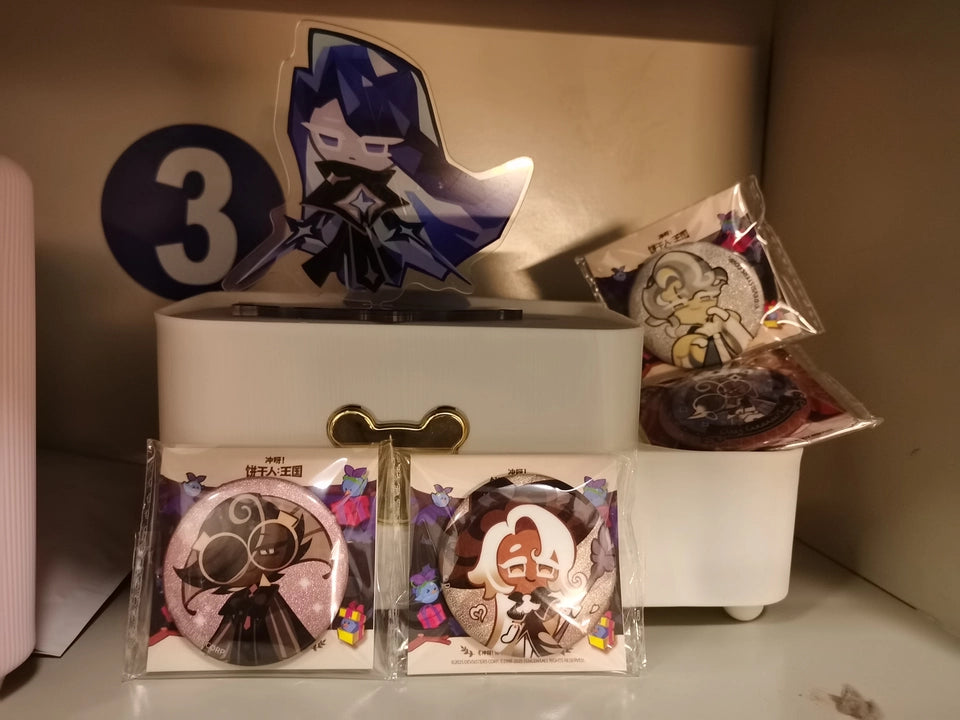 CookieRun: Kingdom-"A Crispy Getaway" Badge - Vol. 3 — buyer reference photo