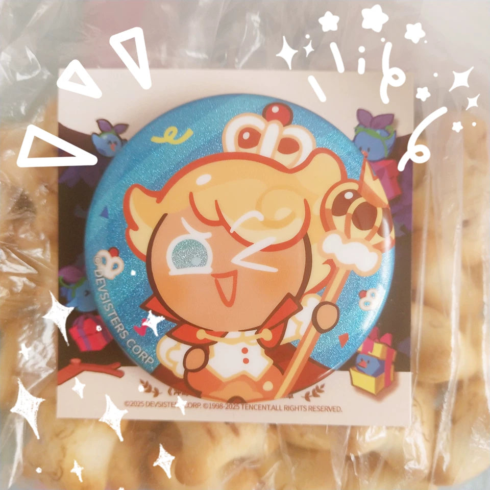CookieRun: Kingdom-"A Crispy Getaway" Badge - Vol. 3 — buyer reference photo