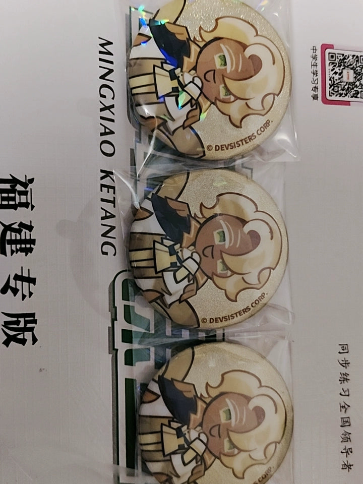 CookieRun: Kingdom-「クリスピーな逃走」バッジ - Vol. 4 — buyer reference photo