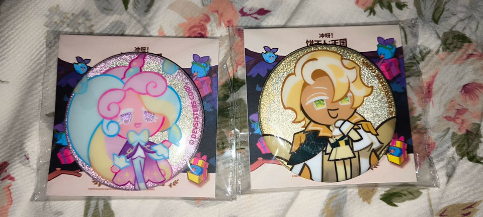 CookieRun: Kingdom-「クリスピーな逃走」バッジ - Vol. 4 — buyer reference photo