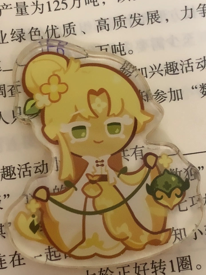 CookieRun: Kingdom - 「クリスピーな逃走」アクリルシェイカーチャーム - ブラインドバッグ — buyer reference photo