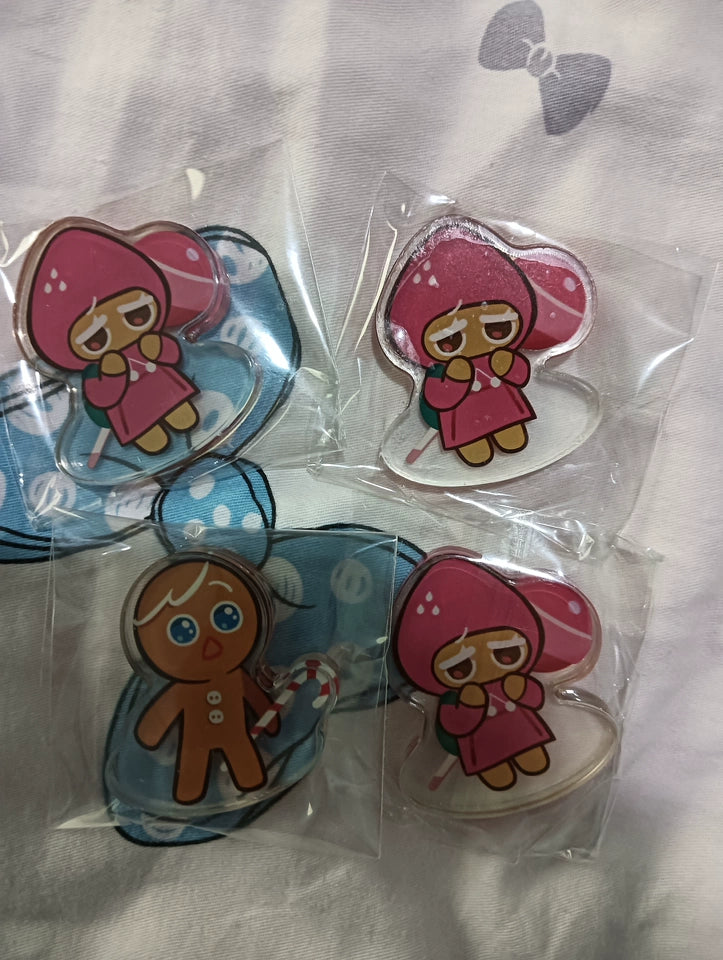 CookieRun: Kingdom - 「クリスピーな逃走」アクリルシェイカーチャーム - ブラインドバッグ — buyer reference photo