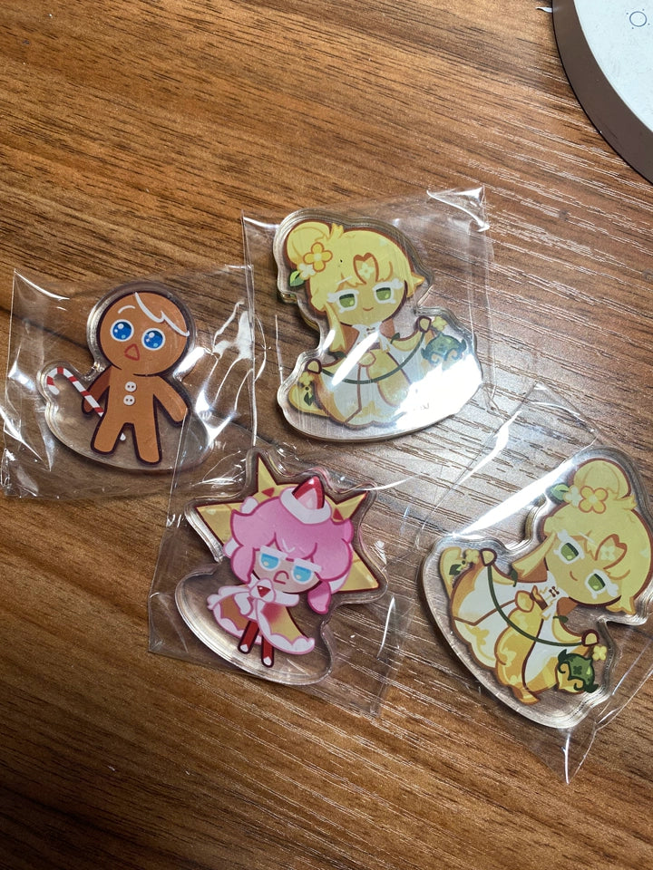 CookieRun: Kingdom - 「クリスピーな逃走」アクリルシェイカーチャーム - ブラインドバッグ — buyer reference photo