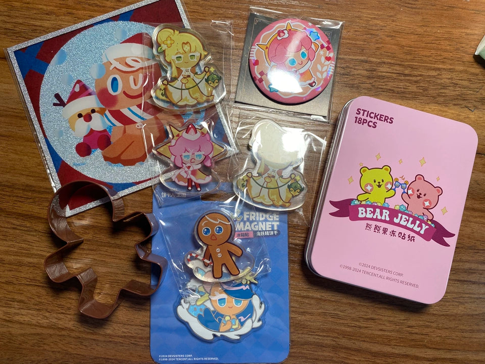 CookieRun: Kingdom - 「クリスピーな逃走」アクリルシェイカーチャーム - ブラインドバッグ — buyer reference photo