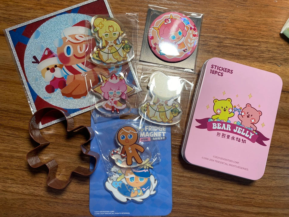 CookieRun: Kingdom - 「クリスピーな逃走」アクリルシェイカーチャーム - ブラインドバッグ — buyer reference photo