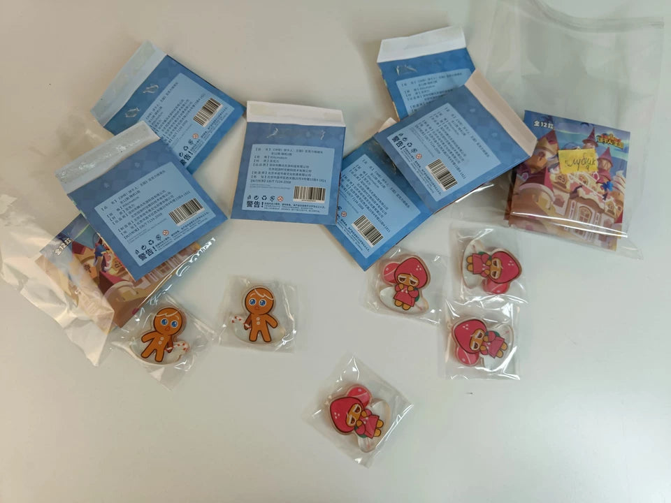 CookieRun: Kingdom - 「クリスピーな逃走」アクリルシェイカーチャーム - ブラインドバッグ — buyer reference photo