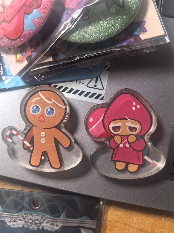 CookieRun: Kingdom - 「クリスピーな逃走」アクリルシェイカーチャーム - ブラインドバッグ — buyer reference photo