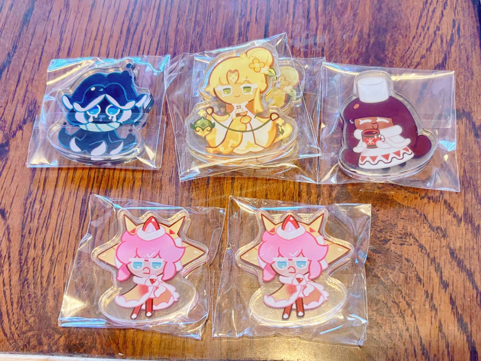 CookieRun: Kingdom - 「クリスピーな逃走」アクリルシェイカーチャーム - ブラインドバッグ — buyer reference photo