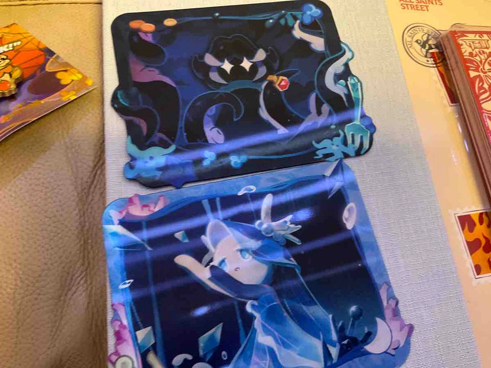 CookieRun: Kingdom-"Legends of Moonlight &amp; Frosttide" Lenticular Sticker — buyer reference photo
