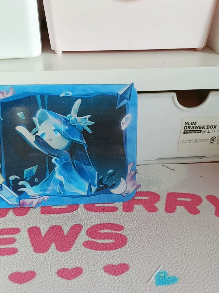 CookieRun: Kingdom-"Legends of Moonlight &amp; Frosttide" Lenticular Sticker — buyer reference photo
