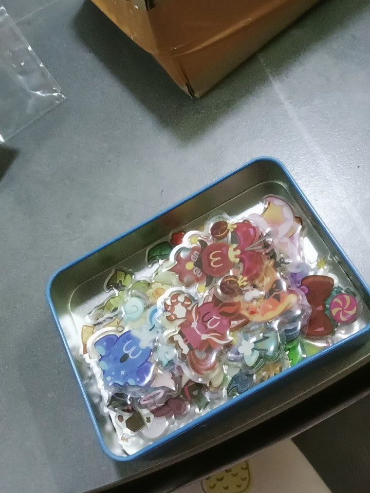 クッキーラン：キングダム - ラゴラベア ゼリーパフィーステッカーシート — buyer reference photo