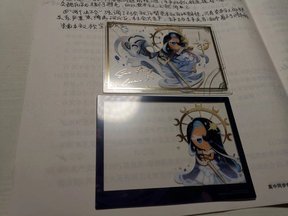CookieRun: Kingdom-"Sea fairy &amp; Moonlight" Polaroid Card Set — buyer reference photo
