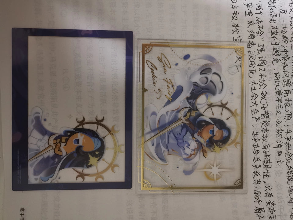 CookieRun: Kingdom-"Sea fairy &amp; Moonlight" Polaroid Card Set — buyer reference photo