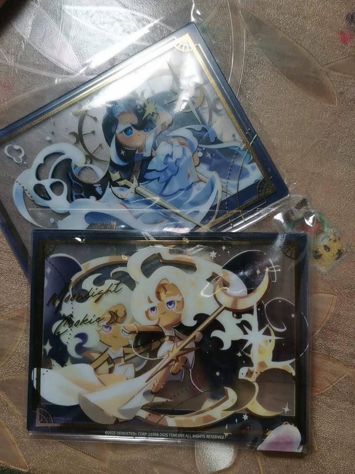 CookieRun: Kingdom-"Sea fairy &amp; Moonlight" Polaroid Card Set — buyer reference photo